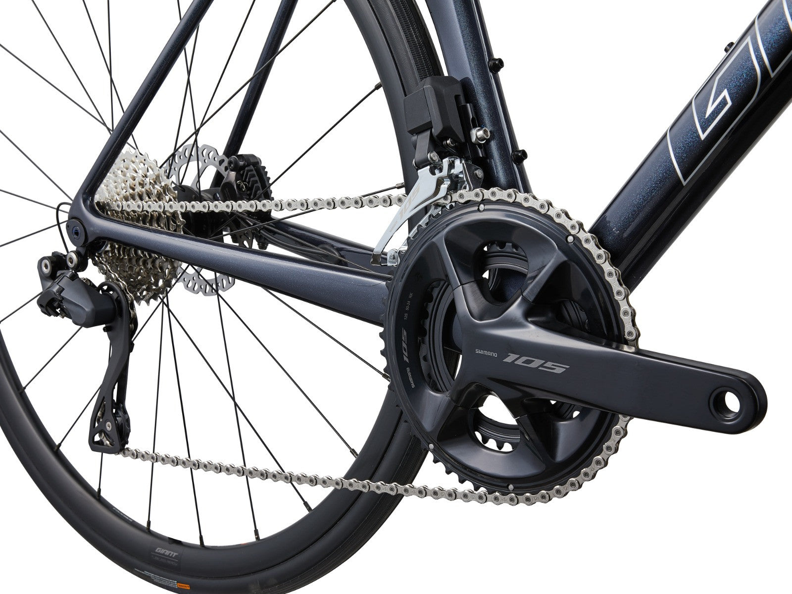 Bicicleta Ruta Giant TCR ADV 1 Disc-Kom Azul Noche