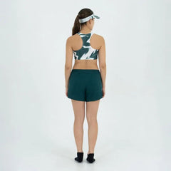 Pantaloneta Running Safetti Mujer Emerald