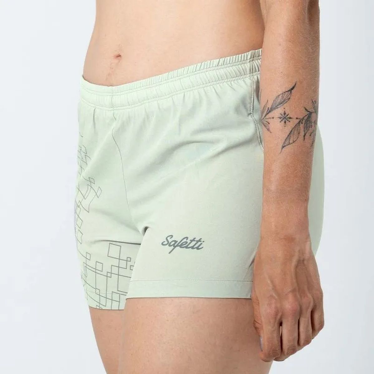 Pantaloneta Running Safetti Mujer Venturi Lgt Nevada