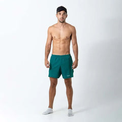 Pantaloneta Running Safetti Hombre Venturi Light Teal