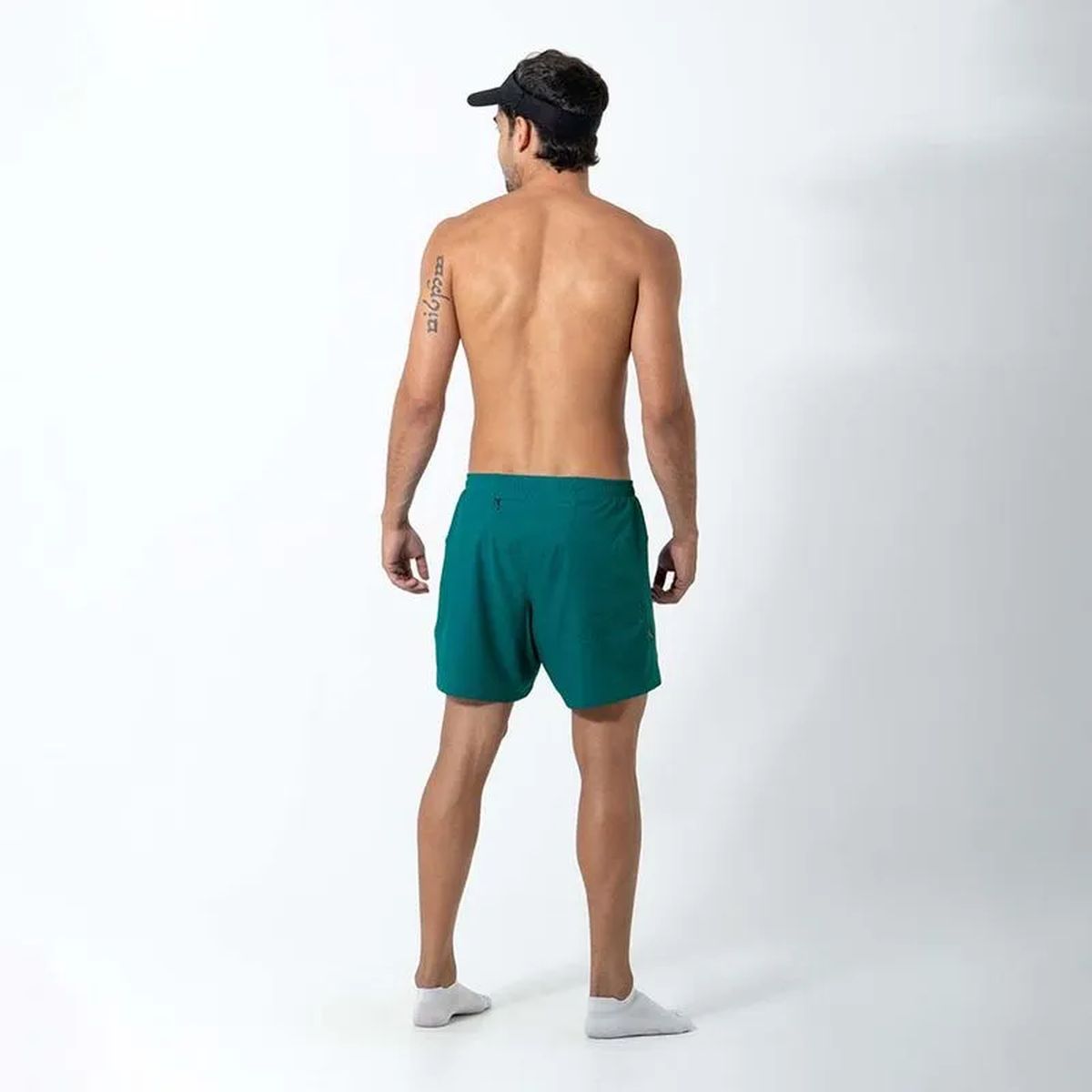 Pantaloneta Running Safetti Hombre Venturi Light Teal