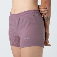 Pantaloneta Running SafettiMujer Venturi Light BerryMilk