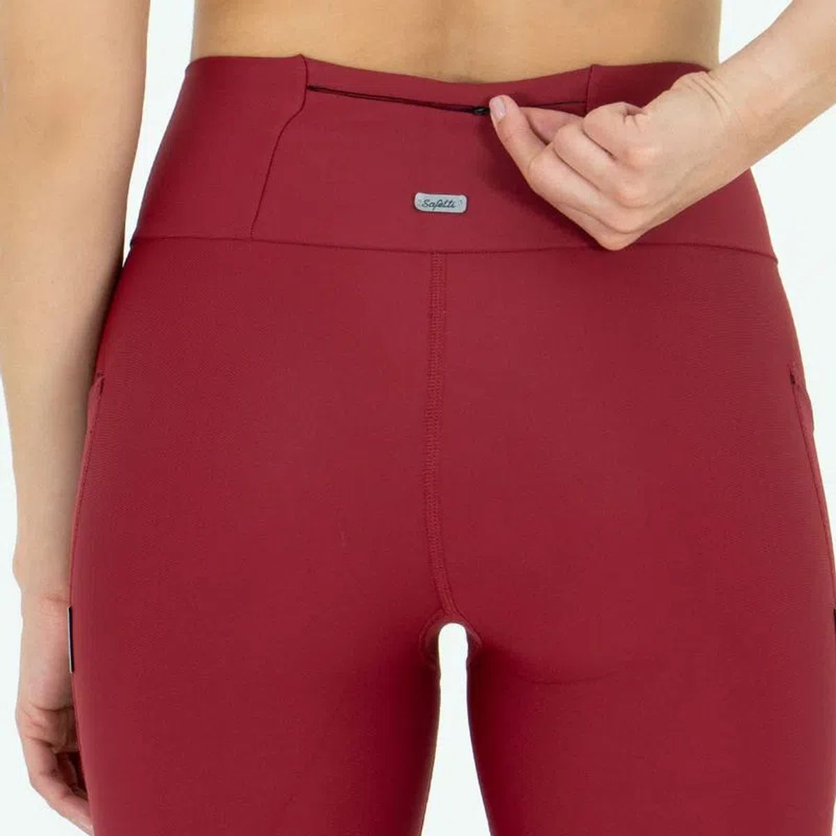 Pantaloneta Running Safetti Titán Mujer Terracota