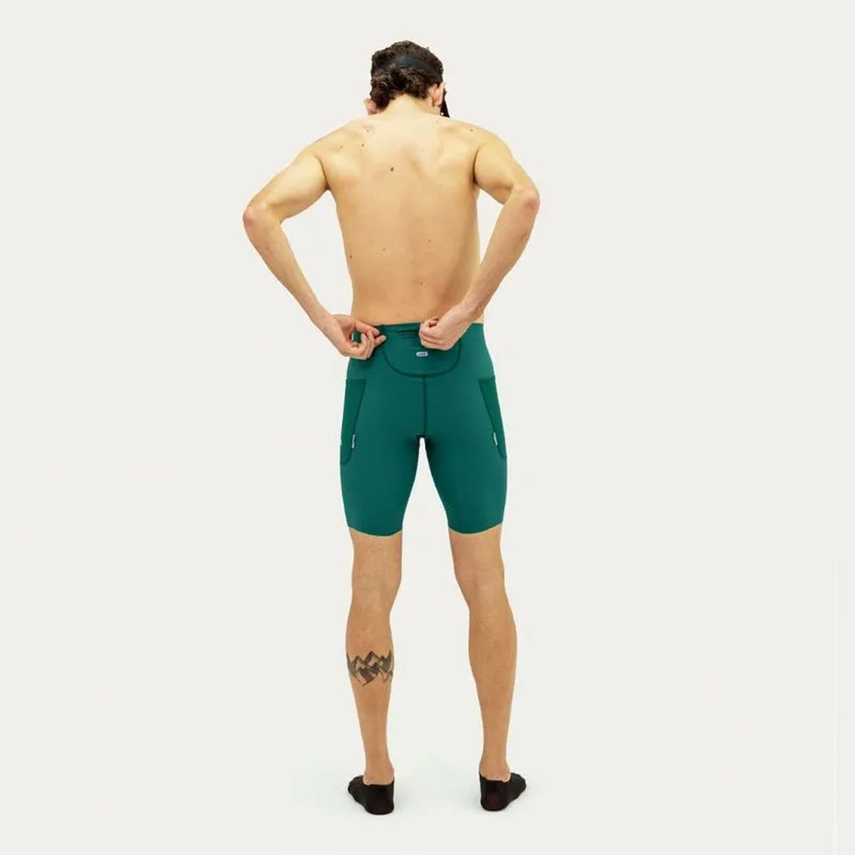 Pantaloneta Running Safetti Titán Hombre Esmeralda