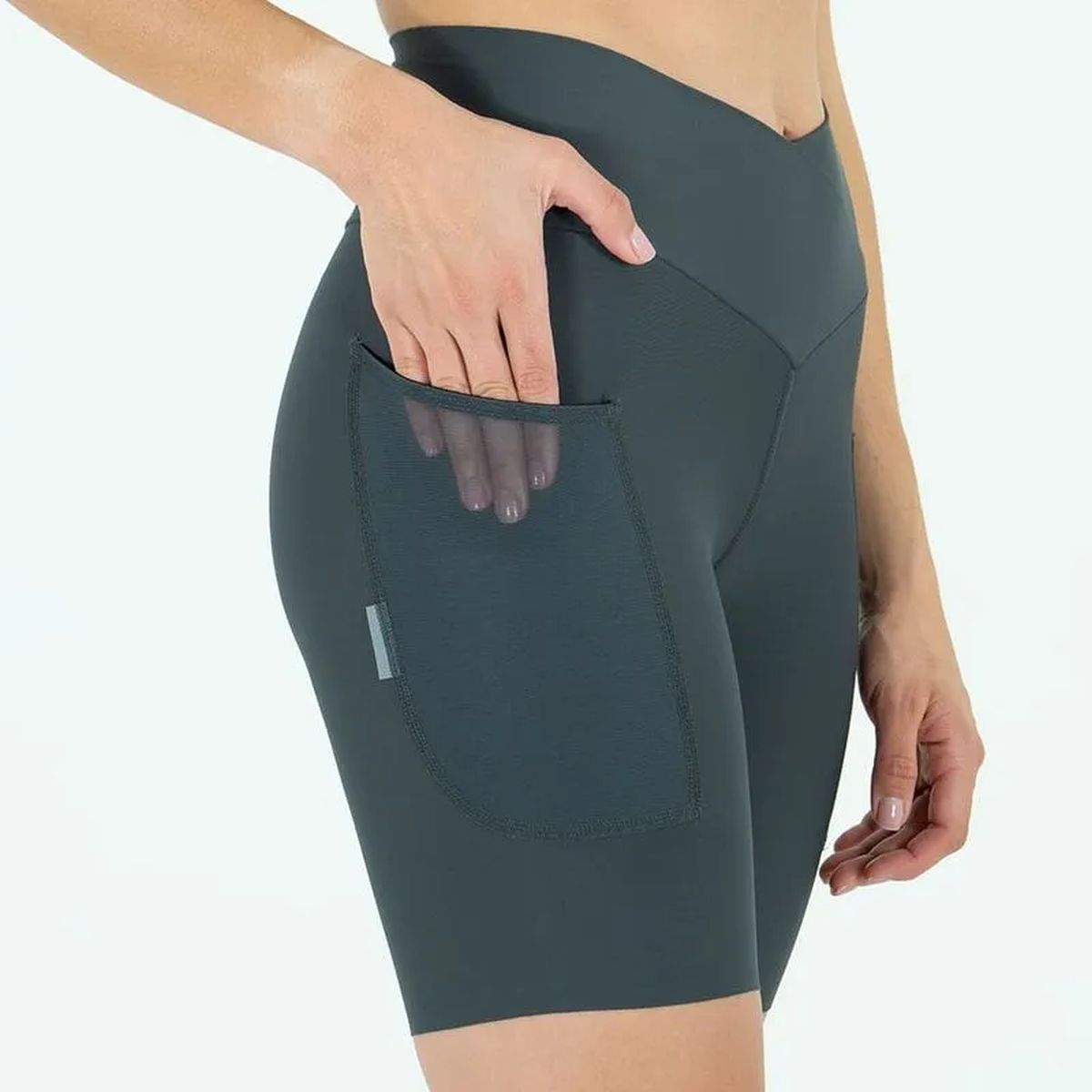 Pantaloneta Running Safetti Titán Mujer Grigio