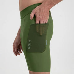 Pantaloneta Ciclismo S/C Safetti Titán 2.0 Hombre Oliva