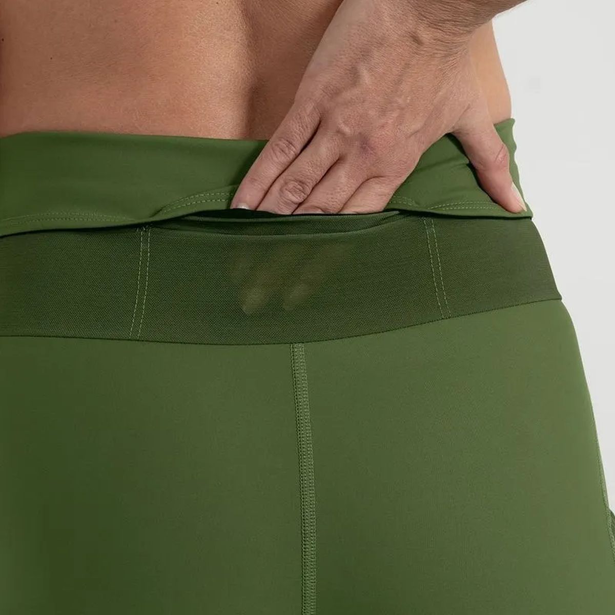 Pantaloneta Ciclismo S/C Safetti Titán 2.0 Mujer Oliva