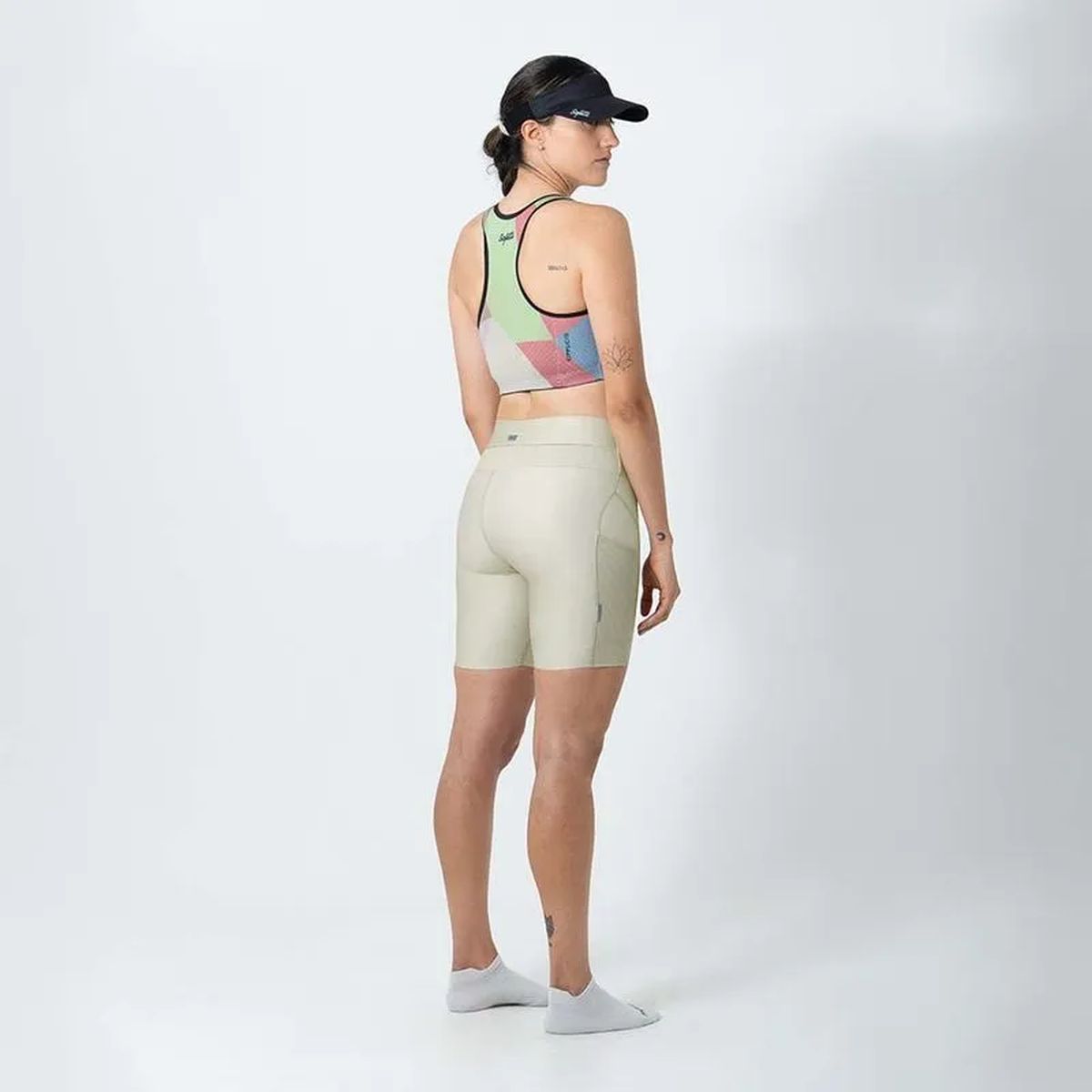 Pantaloneta Running Safetti Titán 2.0 Mujer Nevada