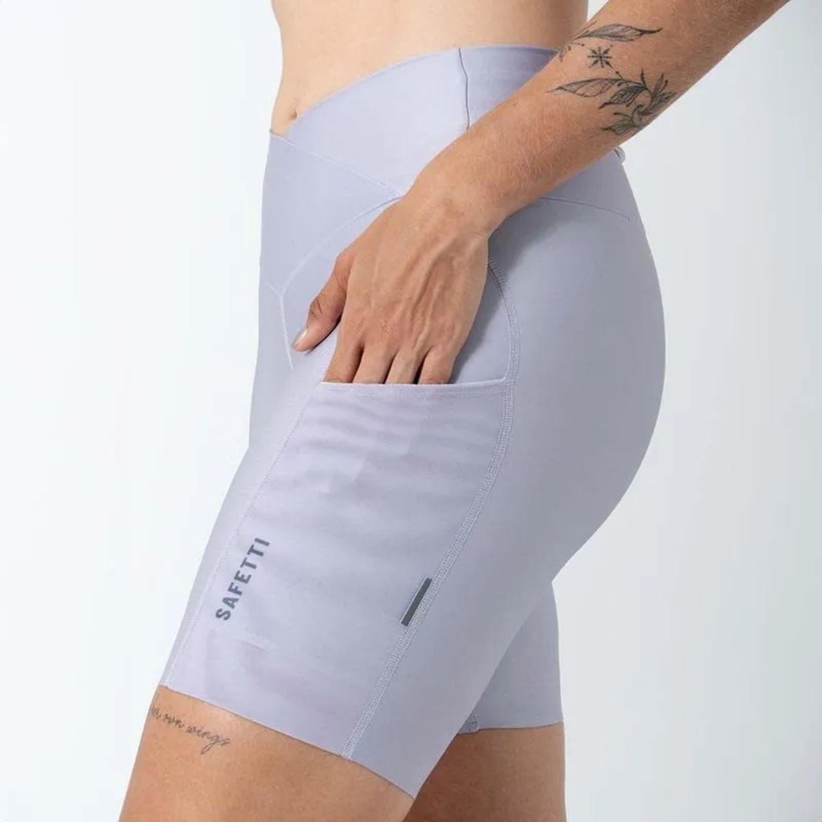 Pantaloneta Running Safetti Titán 2.0 Mujer Lila