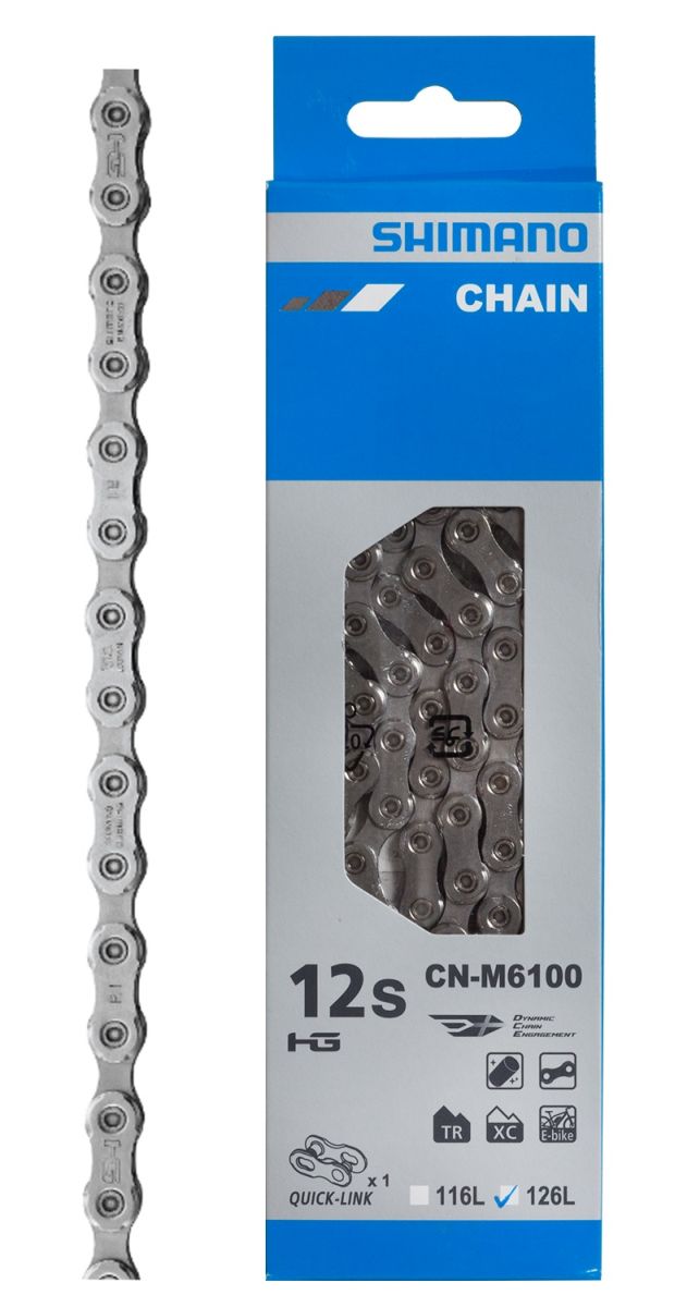 Cadenilla Shimano CN-M6100 Deore 12 Vel 126L