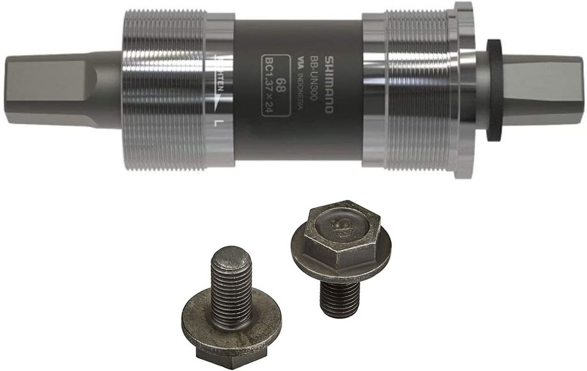 Eje Centro Shimano Cuadrado MTB-Ruta Cartucho Roscado C/Tor