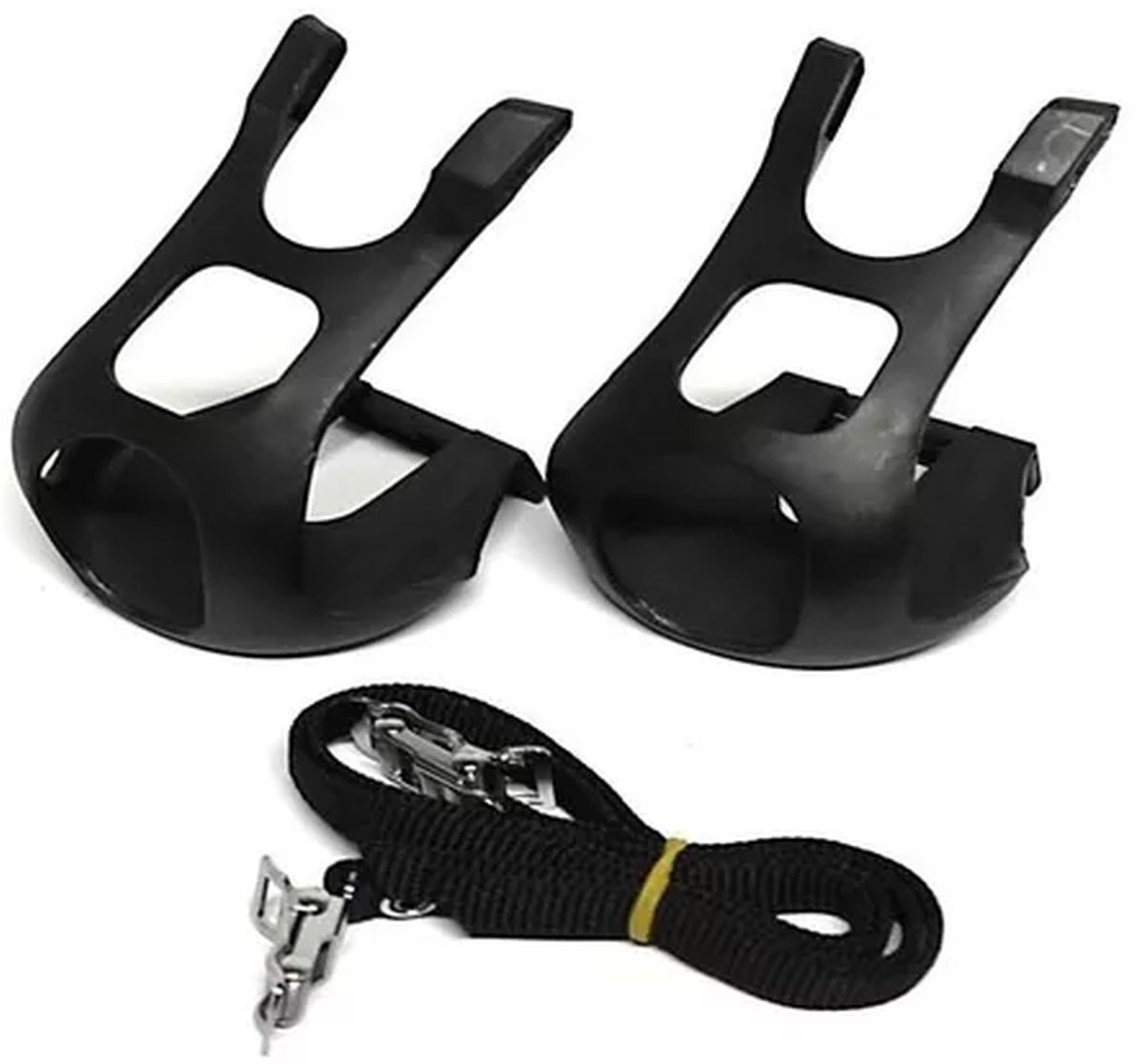 Puntera Calapié MTB Pedal Ciclismo con Correa de Nylon