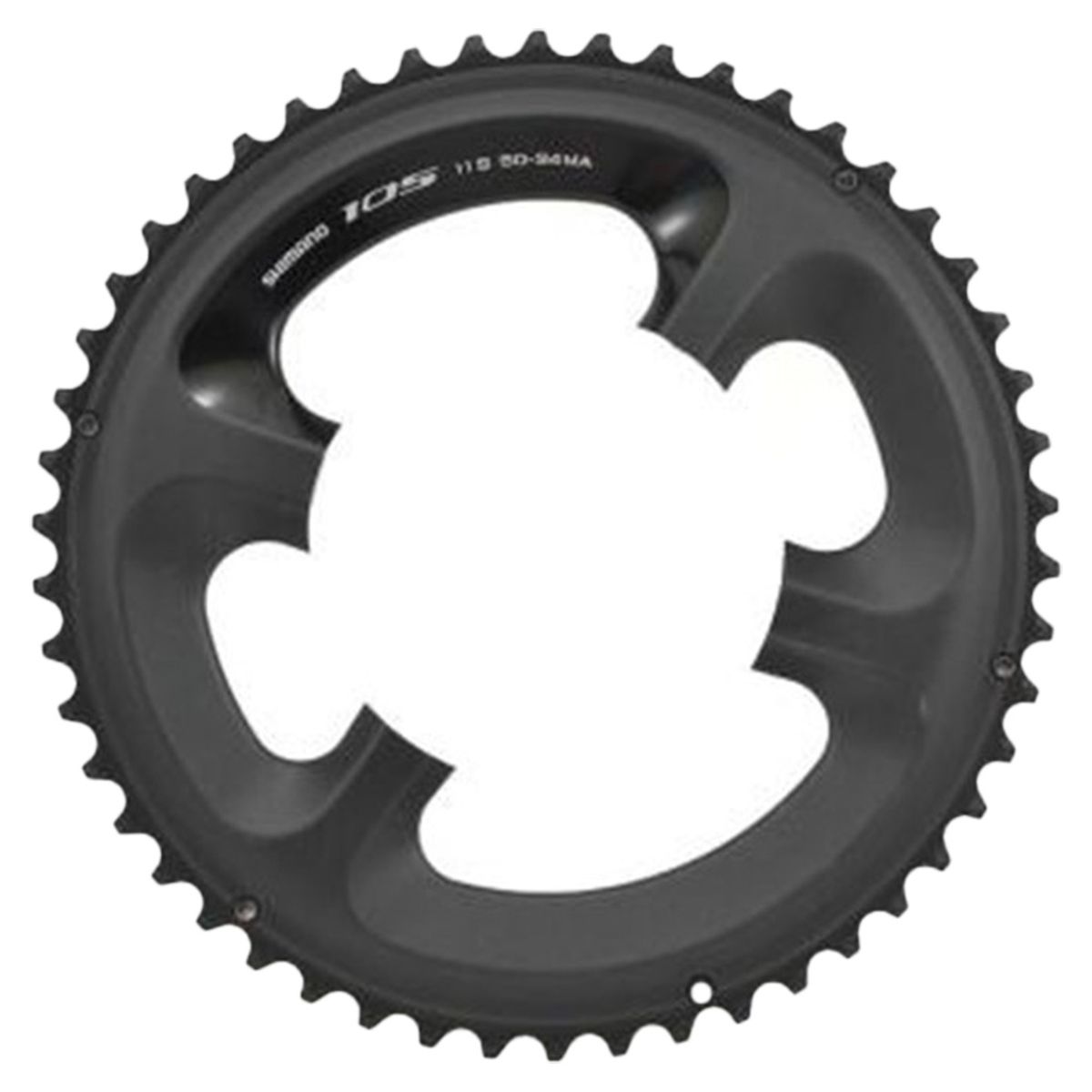 Plato Shimano FC-R7100 105 NK 12 Vel Negro