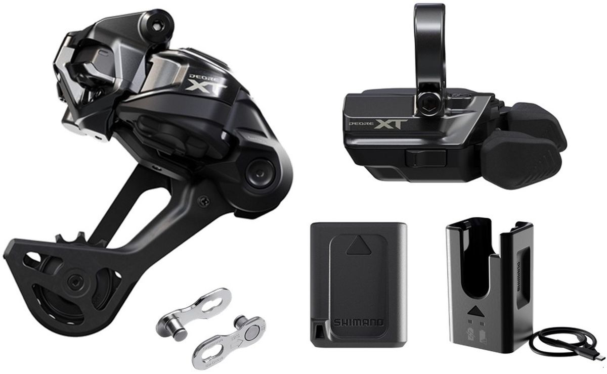 Kit XT DI2 Deore MTB Shimano para 12V Abrazadera