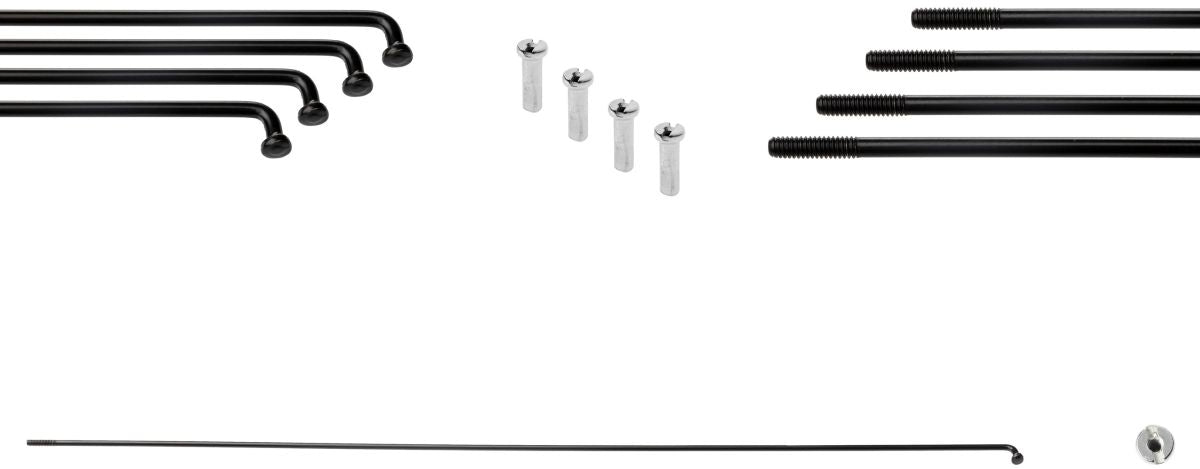 Radios GW con Niple 700c 287mmx14g Negro Mls