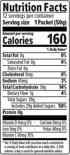 Gomas Masticables Stinger Energy Honey Chews Orange 23gr