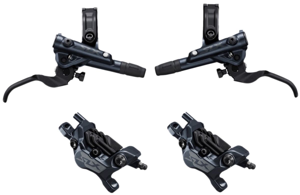 Juego de Freno Disco Hidraulico Shimano BL/BR-M7120 SLX 4P