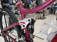 Bicicleta MTB Trek Usada Doble Suspensión Lush 27.5 Morada