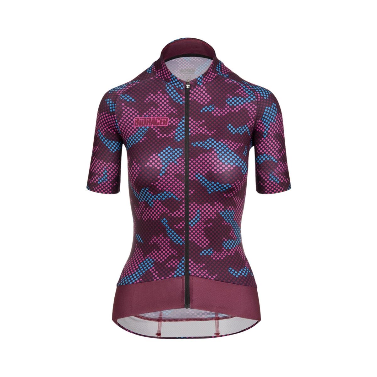 Jersey Ciclismo Bioracer Maillot Epic Camo21 Mujer Burdeos