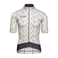 Jersey Ciclismo Bioracer Epic Bit Map Hombre Beige