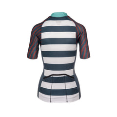 Jersey Ciclismo Bioracer Mujer Epic Le Cabine Navy-Bordeaux