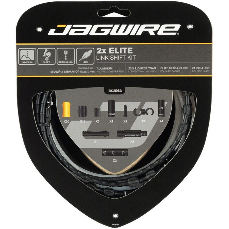 JAGWIRE KIT CAMBIOS ELITE LINK X2 Negro