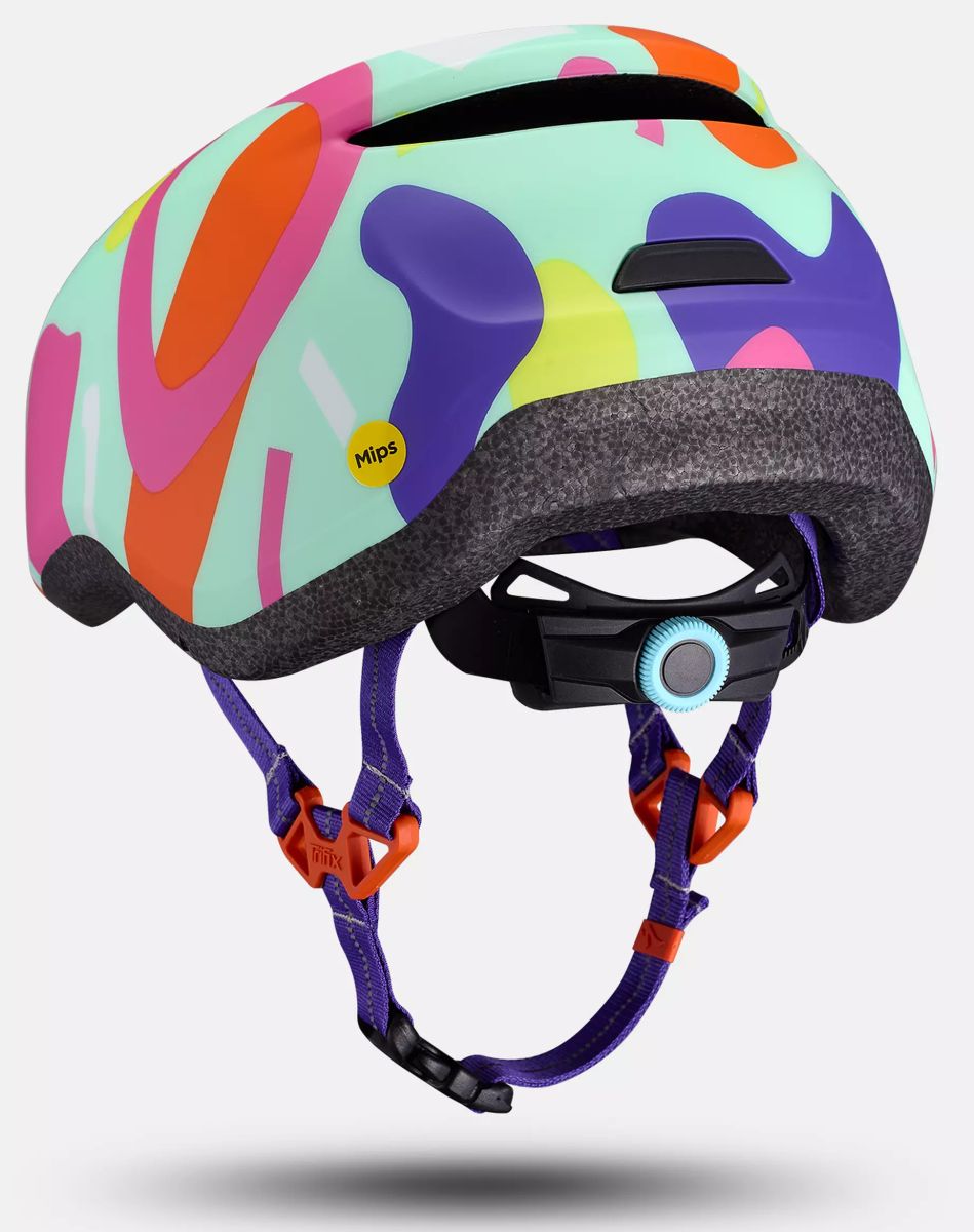 Casco Ciclismo para Niño Specialized Mio 2 Mips GráficoVerde