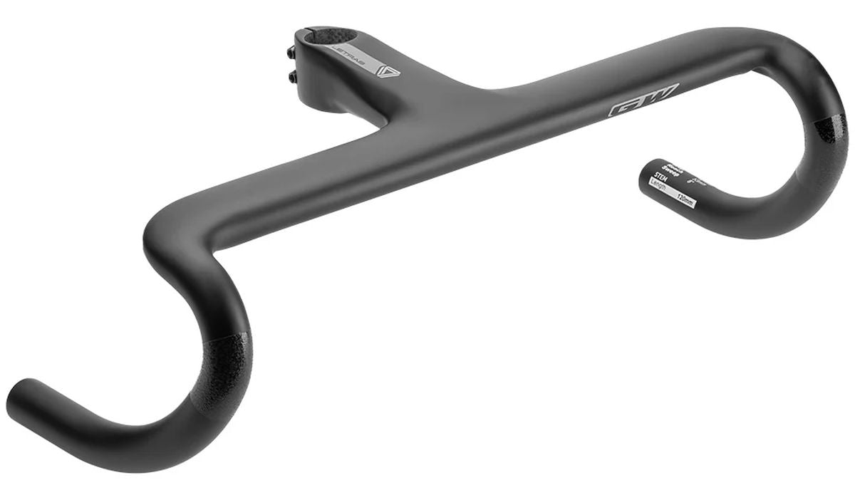 Marco de Ruta GW Letras+D 25 Carbono Negro Misty Brillante