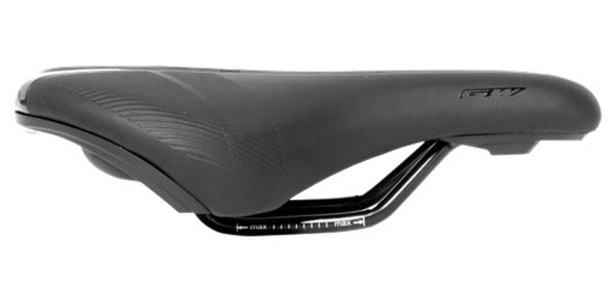 Sillín MTB GW Junior D2005 134mm Negro