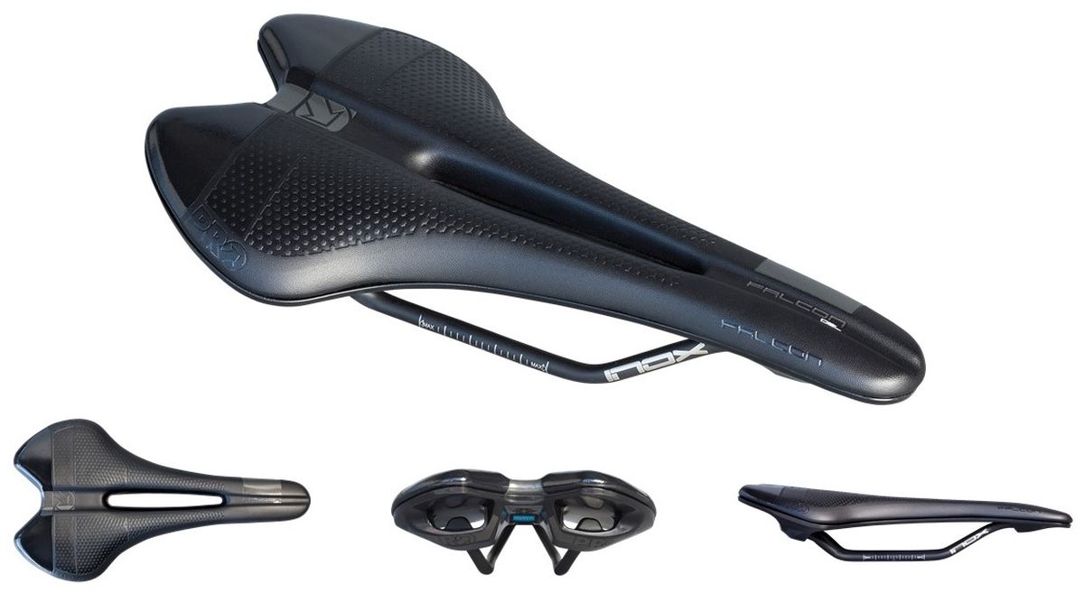 Sillín Pro Ruta/MTB Inox Falcon Gel 142/142mm