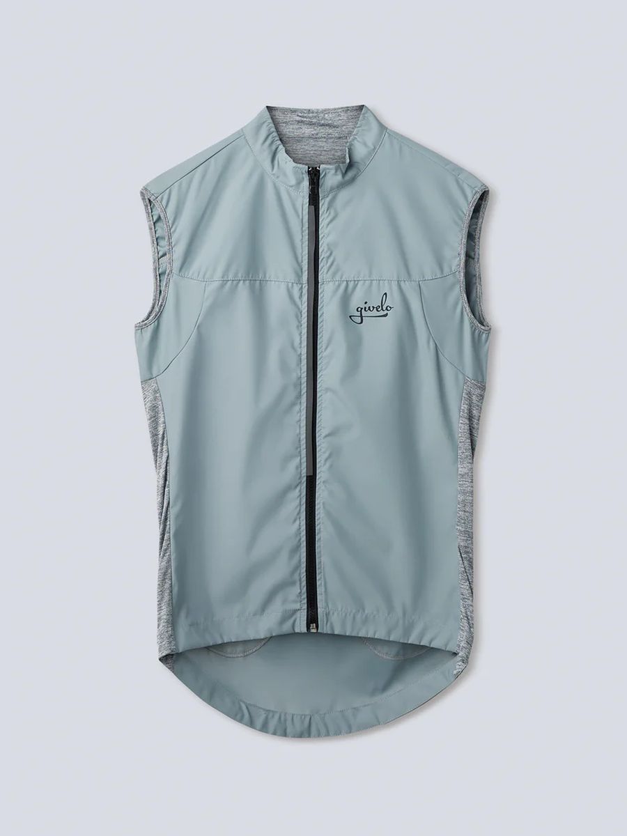 Chaleco Ciclismo Unisex Givelo Quick Free Gris