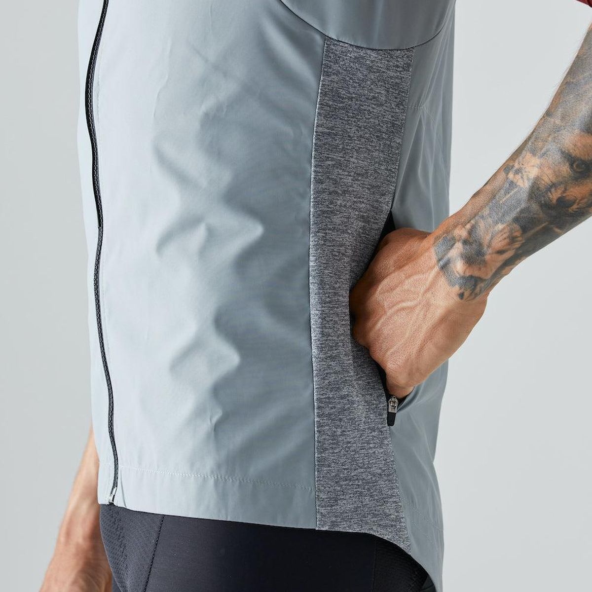 Chaleco Ciclismo Unisex Givelo Quick Free Gris