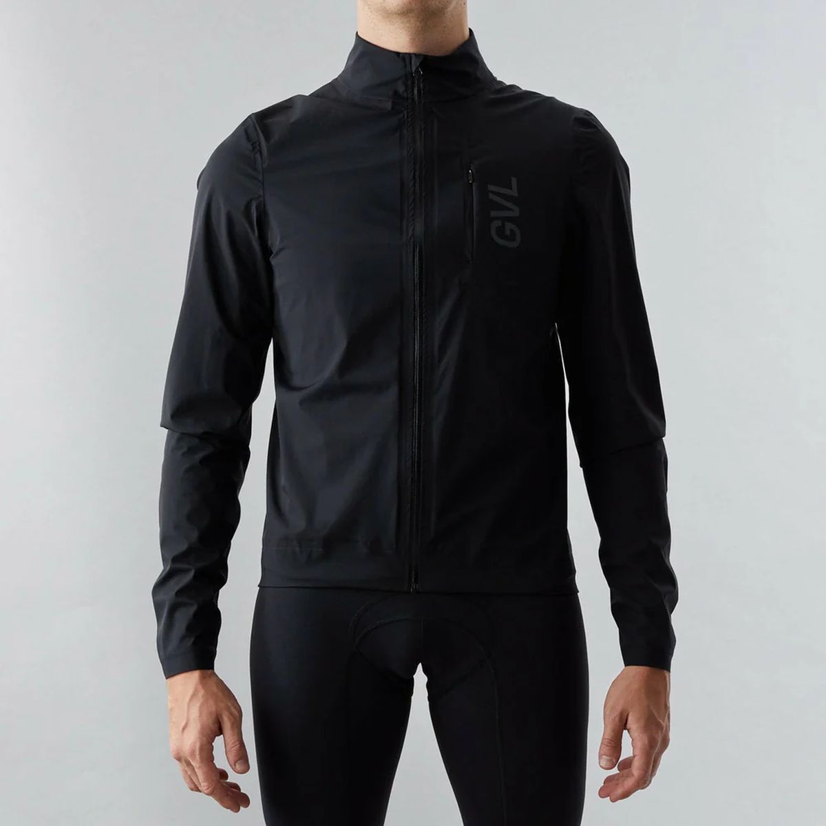 Chaqueta de Ciclismo Unisex Impermeable Shield Negra