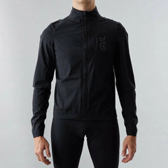 Chaqueta de Ciclismo Unisex Impermeable Shield Negra