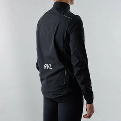 Chaqueta de Ciclismo Givelo Unisex Impermeable Shield Negra