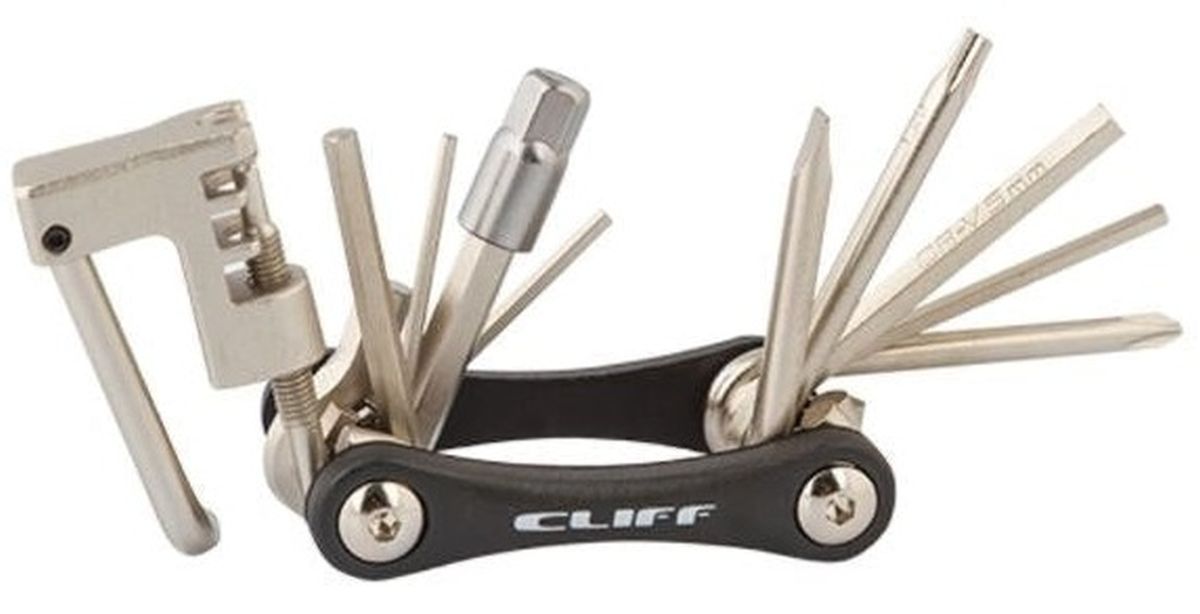Multiherramienta Cliff Raptor X Negra - 11 funciones