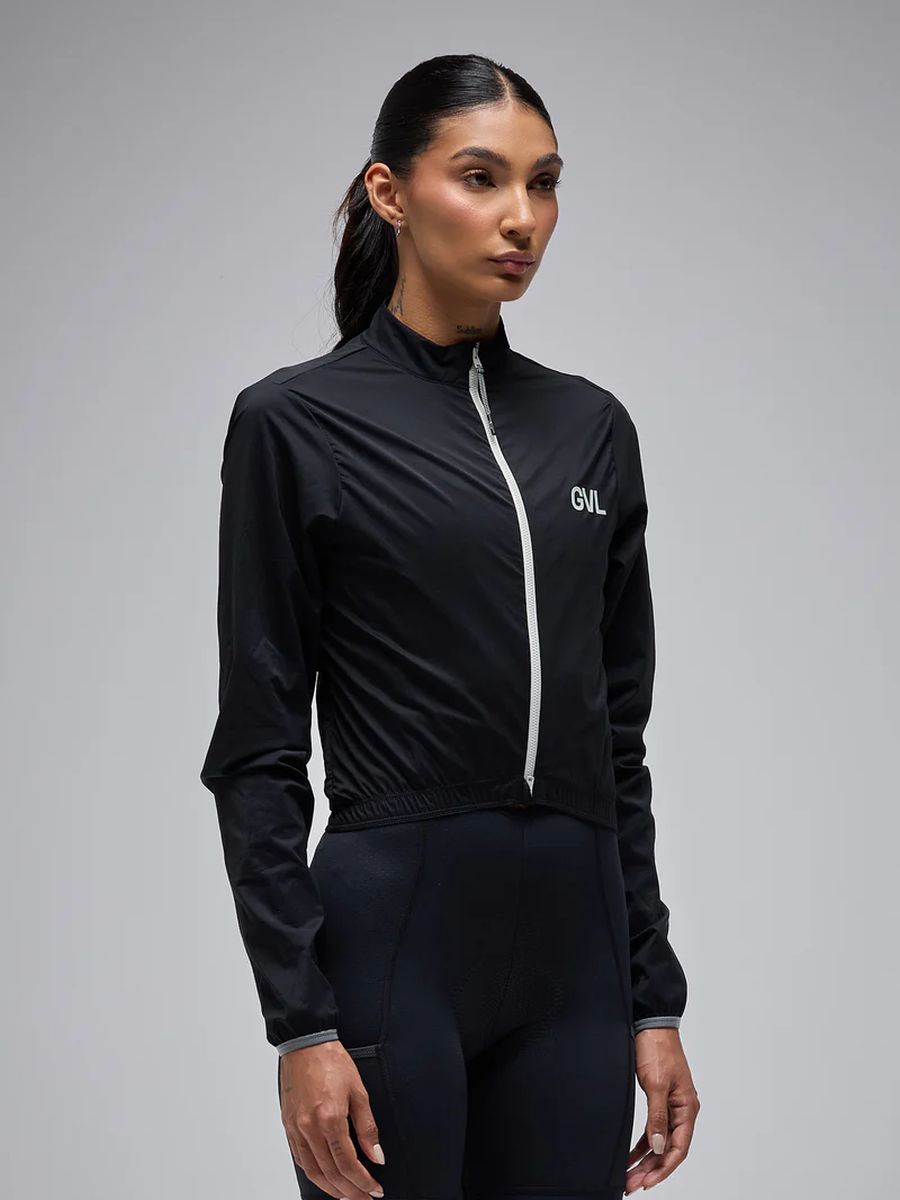 Chaqueta de Ciclismo Mujer Givelo MC Shell Black