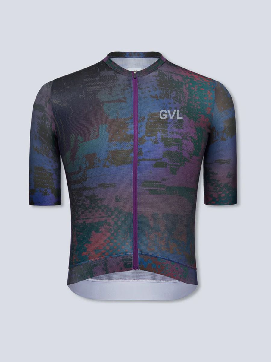 Jersey Ciclismo M/C Unisex Givelo C.D.A.Print OilSpill