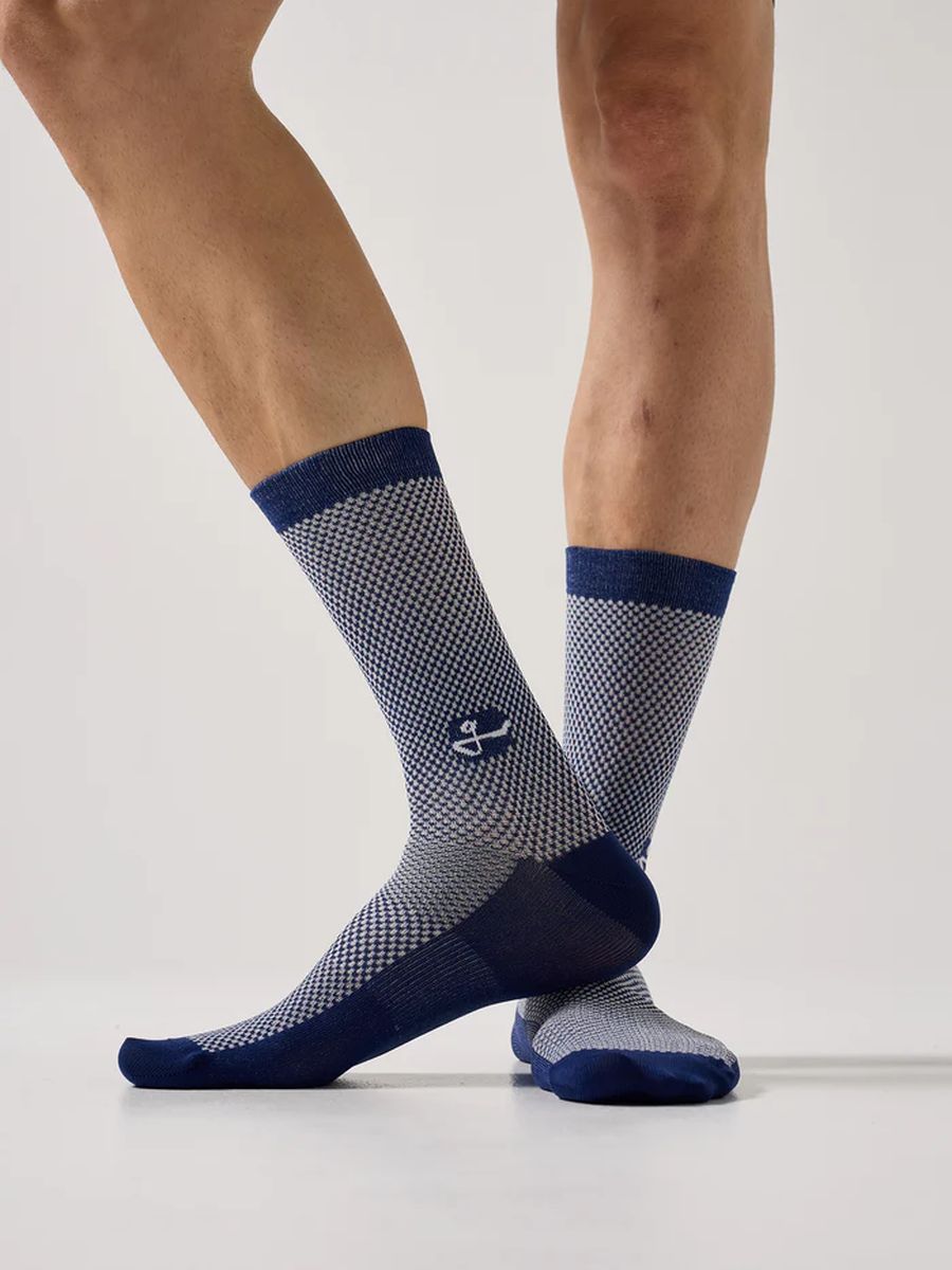 Medias Ciclismo Givelo Calcetines Ultra G-Logo Navy
