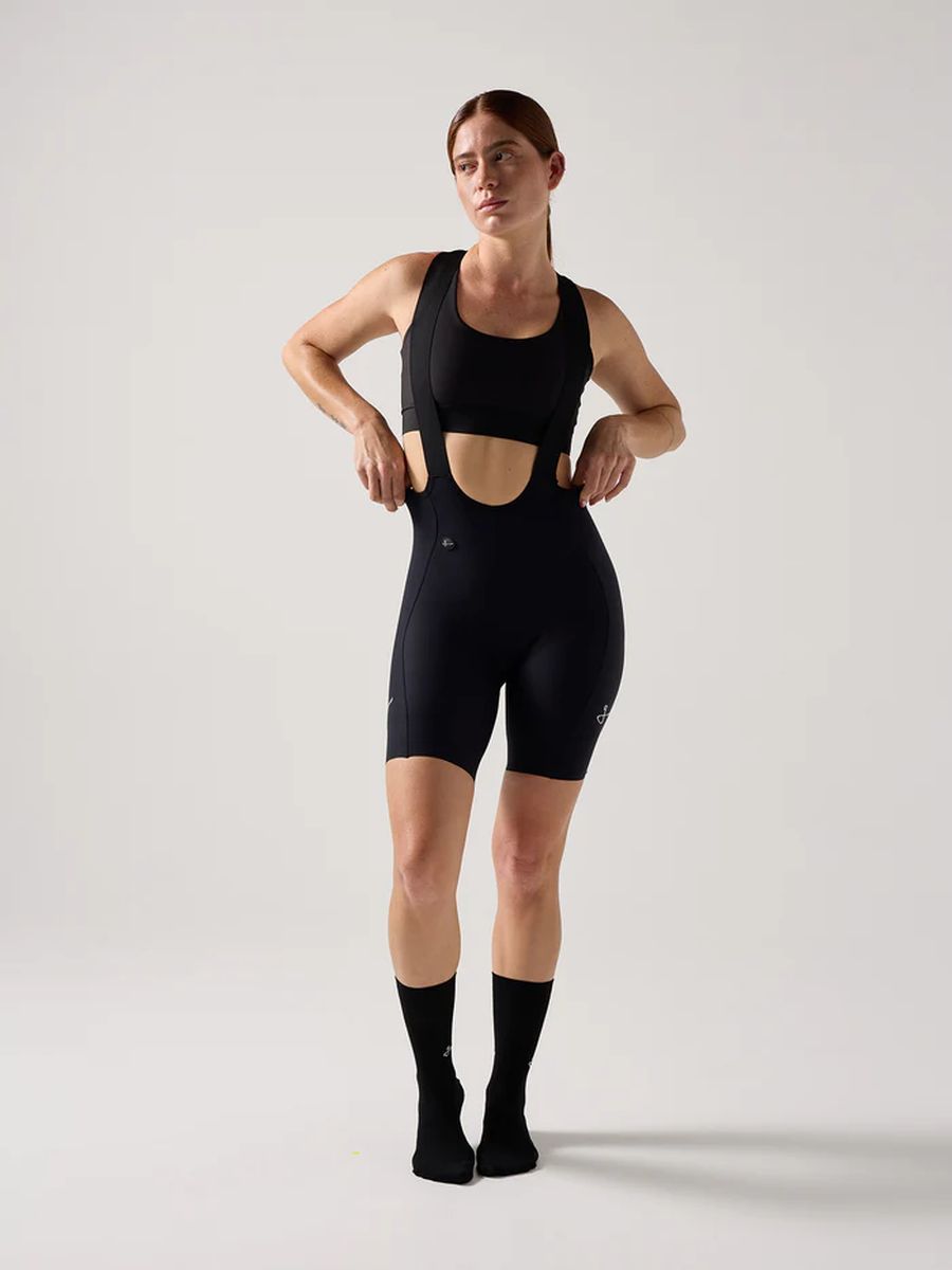 Pantaloneta Ciclismo C/T Givelo Mujer HD Pro 2.0 Negra