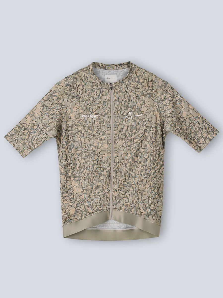Jersey Ciclismo M/C Unisex Givelo G90 Light Marble Sand