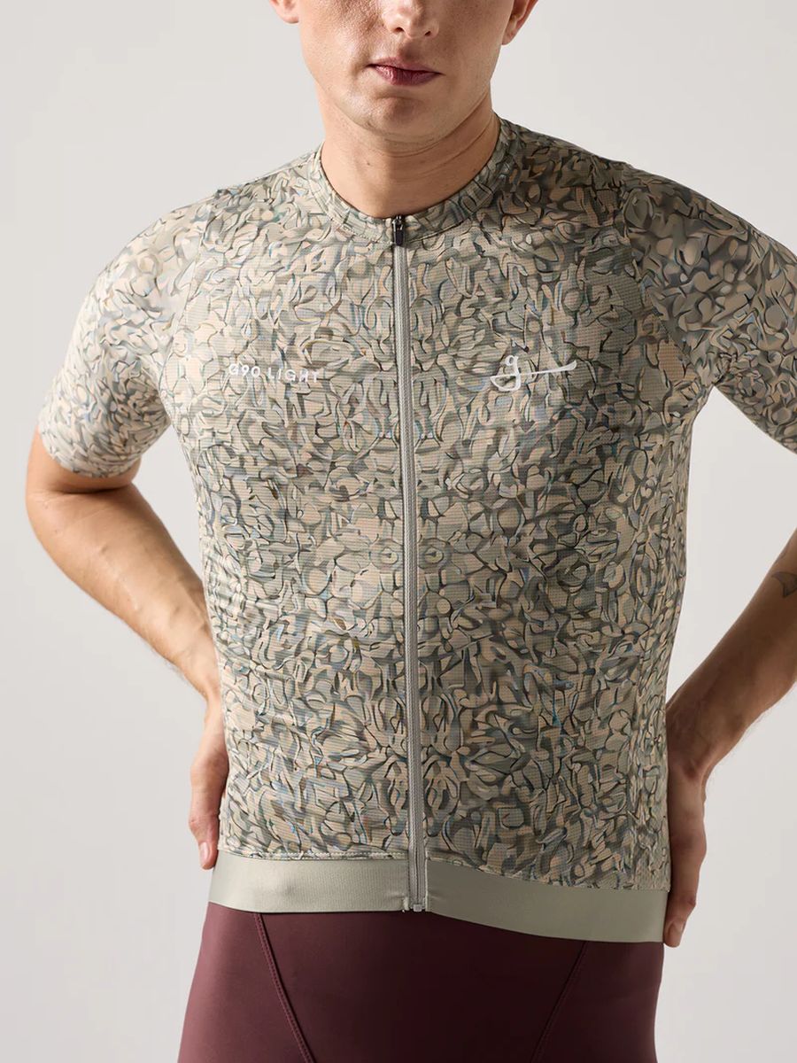 Jersey Ciclismo M/C Unisex Givelo G90 Light Marble Sand