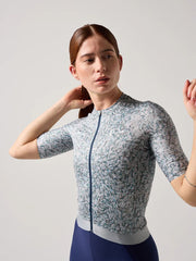 Jersey Ciclismo M/C Unisex Givelo G90 Light Marble Blue