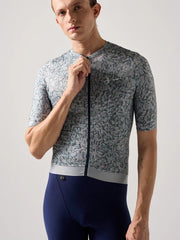 Jersey Ciclismo M/C Unisex Givelo G90 Light Marble Blue