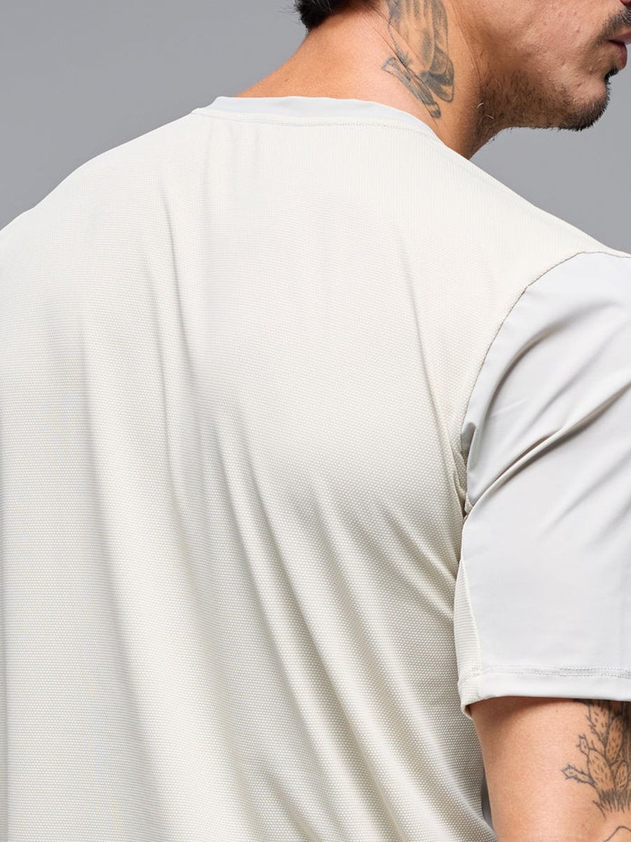 Camiseta Casual Hombre Givelo Bynd Osaka Marfil