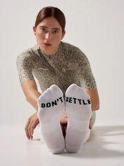 Medias Ciclismo Givelo Calcetines Ultra G-Logo White