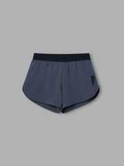 Pantaloneta Running Mujer Givelo BYND 3" Gris Oscuro