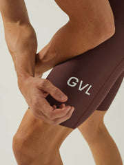 Pantaloneta Ciclismo C/T Hombre Givelo HD  Pro Vino