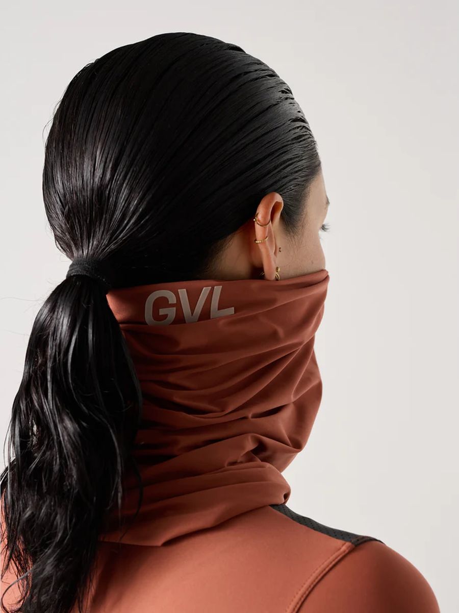 Protector de Cuello Facial Givelo Modern Classic Chutney
