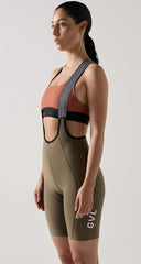 Pantaloneta Ciclismo C/T Givelo Lacefly Mujer Militar